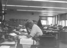 W. Mooney at the Chicago Daily News, during years 1960